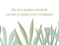 Spreekbeurt geven of werkstuk maken